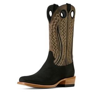 Futurity Dualin 13-in Cowboy Boots Black Carpincho/Dark Stone - Item # 52532