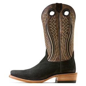 Futurity Dualin 13-in Cowboy Boots Black Carpincho/Dark Stone - Item # 52532
