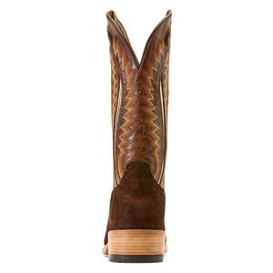 Futurity Dualin 13-in Cowboy Boots Chocolate Carpincho/Flamingo Cognac - Item # 52532