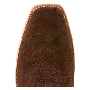 Futurity Dualin 13-in Cowboy Boots Chocolate Carpincho/Flamingo Cognac - Item # 52532