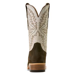 Futurity Deal 12-in Cowboy Boots Midnight Olive Suede - Item # 52535