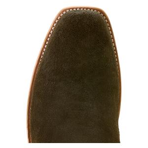 Futurity Deal 12-in Cowboy Boots Midnight Olive Suede - Item # 52535