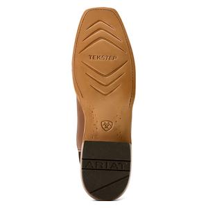 Futurity Deal 12-in Cowboy Boots Rawhide Tan/Blue - Item # 52535