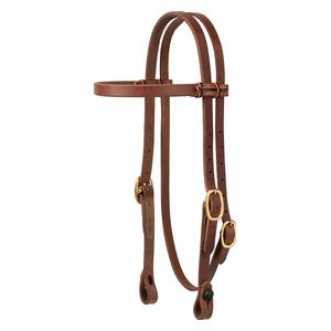 Kalley Krickeberg 3/4-in Browband Horse Headstall Russett - Item # 52550