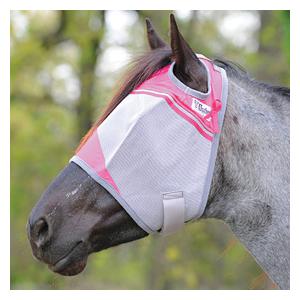 Breast Cancer Pink Crusader Horse Fly Mask Pink - Item # 52559