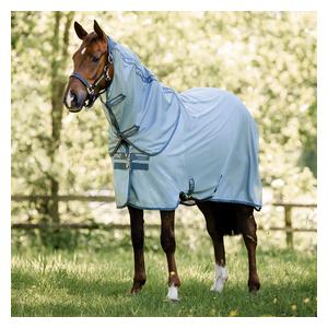 Amigo Bug Rug Plus Horse Fly Sheet with Detachable Hood Heather Blue - Item # 52582