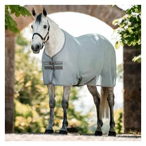 Amigo Airnet Combo Horse Cooler Heather Blue/Titanium - Item # 52584