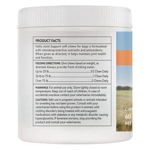 Vallis Joint Soft Chews for Dogs 60 ct - Item # 52592