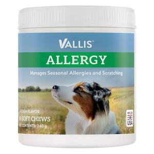 Vallis Allergy Soft Chews for Dogs 60 ct - Item # 52594