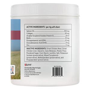 Vallis Skin and Coat Soft Chews for Dogs 60 ct - Item # 52596