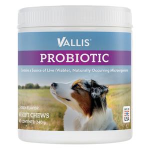 Vallis Probiotic Soft Chews for Dogs 60 ct - Item # 52598