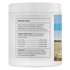 Vallis Calming Soft Chews for Dogs 60 ct - Item # 52600