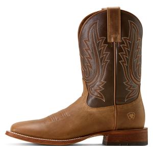 Country Roads 11" Cowboy Boots Tan/Santa Fe - Item # 52665