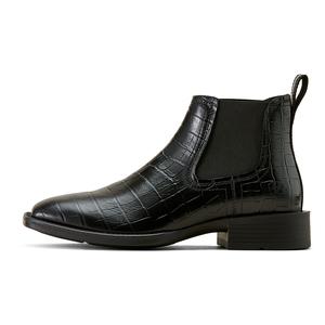 Booker Chelsea 6-in Mens Boot Black Croc Print - Item # 52676