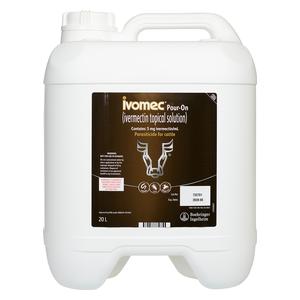 Ivomec Pour-On Parasiticide for Cattle 20 liter - Item # 52712
