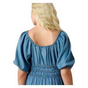 Juliet Womens Dress Light Washed Indigo - Item # 52731