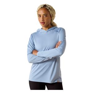 Rebar Sunblocker Long Sleeve Hooded Womens T-Shirt Rain Washed - Item # 52738