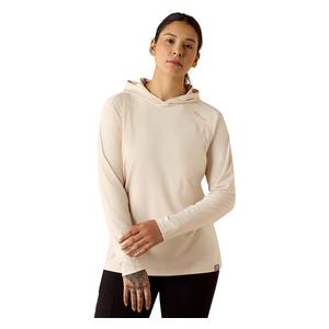 Rebar Sunblocker Long Sleeve Hooded Womens T-Shirt Whisper Pink - Item # 52738
