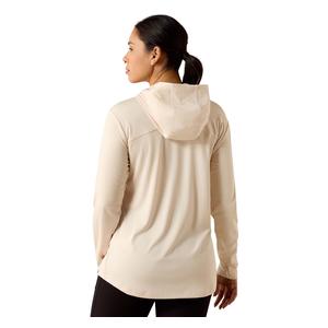 Rebar Sunblocker Long Sleeve Hooded Womens T-Shirt Whisper Pink - Item # 52738