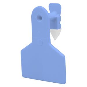 No-Snag Ear Tags Small Animal Blank ID Tags Blue - Item # 52807