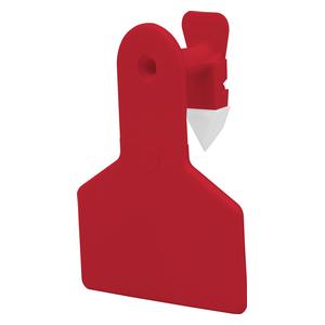 No-Snag Ear Tags Small Animal Blank ID Tags Red - Item # 52807