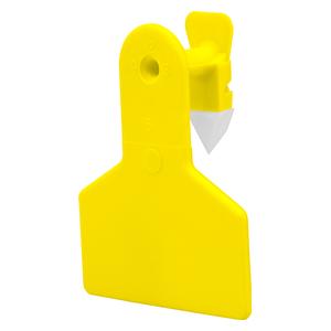 No-Snag Ear Tags Small Animal Blank ID Tags Yellow - Item # 52807