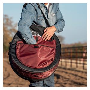 Deluxe Rope Bag Black/Ruby Basket - Item # 52848