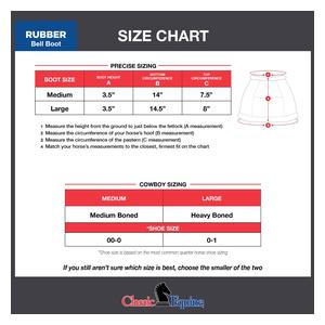 ShoeGuard 360 Protective Rubber Bell Boots Red - Item # 52850