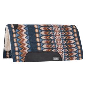 Sensorflex Blanket Top 1-in Horse Saddle Pad Navy/Buckskin - Item # 52852