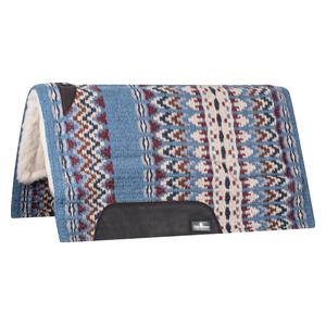 Sensorflex Blanket Top 1-in Horse Saddle Pad Cornflower Blue/Baby Blue - Item # 52852
