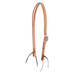 Split Ear Horse Headstall, Ranahan Roughout Natural Roughout - Item # 52859