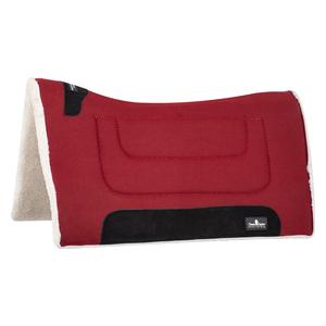 Performance Trainer Saddle Pad, Felt Top Maroon - Item # 52867