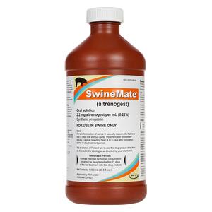 SwineMate (Altrenogest) Solution .22% for Mature Gilts 1000 ml - Item # 52917