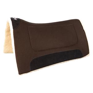 Economy Work Saddle Pad Chocolate - Item # 52923