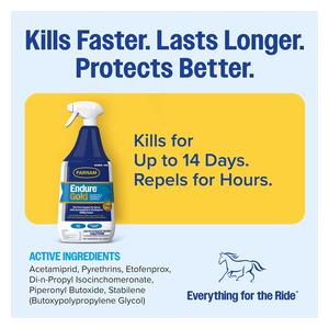 Endure Gold Killer Fly and Mosquito Control Spray for Horses 32 oz - Item # 52947