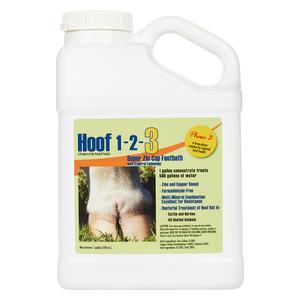 Hoof 1-2-3 Phase 3 Super Zinc-Copper Footbath 1 gallon - Item # 52953