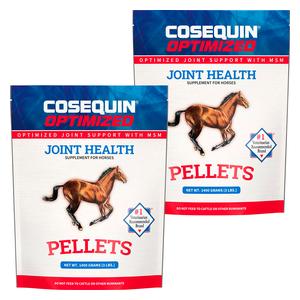 Cosequin Optimized with MSM Joint Hoof Pellets for Horses 2 ct multipack (2800 gm total) - Item # 52958