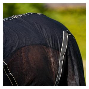 Sienna Mesh Horse Cooler Black - Item # 52973