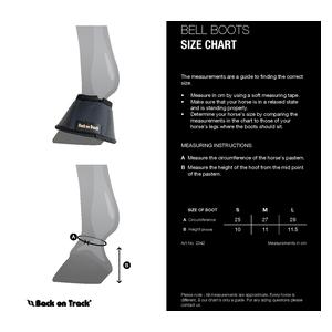 Therapeutic Horse Bell Boots Black - Item # 52975