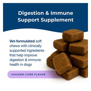 Dyne Digestion and Immune Soft Chews for Dogs 60 ct - Item # 53050
