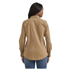 Western Snap Womens Denim Work Shirt Rawhide - Item # 53070