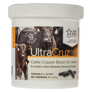 Ultracruz Copper Bolus for Calves 12.5 g 25 ct - Item # 53290