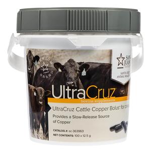 Ultracruz Copper Bolus for Calves 12.5 g 100 ct - Item # 53291