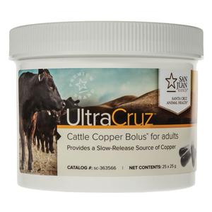 Ultracruz Copper Bolus for Cattle 25 g 25 ct - Item # 53292