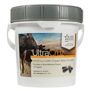 Ultracruz Copper Bolus for Cattle 25 g 100 ct - Item # 53293