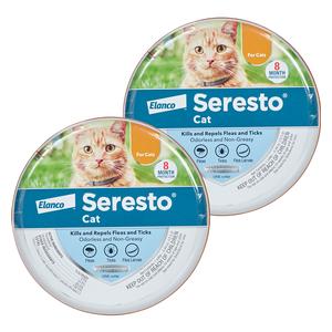Seresto Flea and Tick Collar for Cats 2 ct - Item # 53360