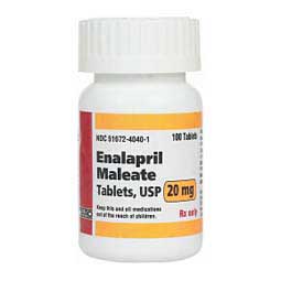 Enalapril Maleate for Dogs 20 mg 100 ct - Item # 581RX
