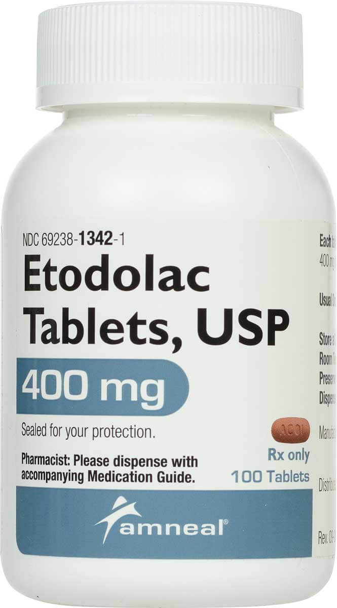 what is etodolac used for pain