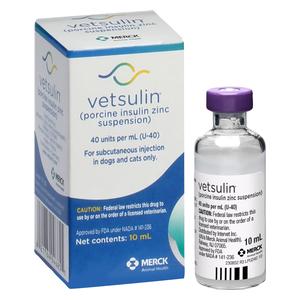 Vetsulin Insulin for Dogs and Cats 10 ml - Item # 596RX