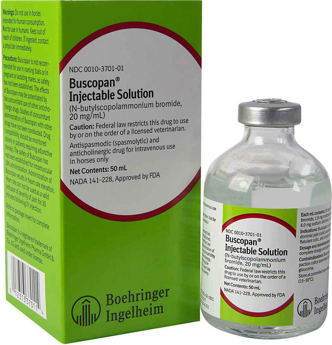 Lift intelligentie Retoucheren Buscopan for Horses Boehringer Ingelheim - Safe.Pharmacy|Muscle Relaxants |  Horse Rx | Equine